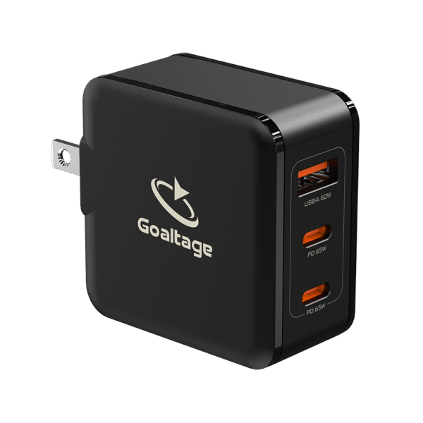 شارژر دیواری Goaltage CH02 GaN 65W، سه‌پورته و super fast charge - Image 3