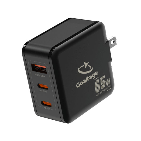 شارژر دیواری Goaltage CH02 GaN 65W، سه‌پورته و super fast charge - Image 6